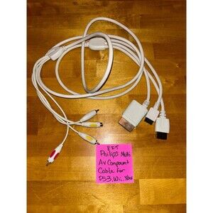 Philips Multi Component AB Cable 8 Ft Wii Xbox PS3
